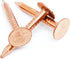 1 Inch Copper Nails Roofing Finish, 100 Nails - Solid Pure Copper Slate Spikes, Package Includes 100 Pieces of The