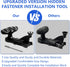 Hideaway Hidden Fastener Installation Tool, Compatible with Trex Hidden Fasteners, Installing Decking Boards Hidden