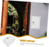 Mailbox Package Mipcase Wall Mounted Milk Box with Lock Durable Outdoor for Home Compact Design for Milk Storage