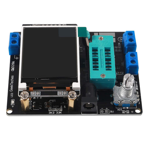 ACEIRMC Transistor Tester, Multifunctional LCD GM328A Diode Capacitance ESR Voltage Frequency Meter