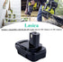Lasica Adapter Compatible with DeWalt 20V Battery & Milwaukee M18 Battery for Ryobi 18-Volt ONE+ Cordless Tools
