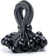 30 Pack Ball Bungee Cord, 6 Inch Heavy Duty Bungie Balls for Camping, Tents, Cargo, and Patio Umbrellas