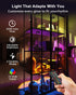2400mAh Closet, Rechargeable Puck Lights with Remote, Black Battery Touch Light, Magnetic Tap Light Wireless LED Under