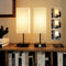 YIDPU Table Lamp for Bedroom,Nightstand Lamp for Bedside with AC Outlets,Adjustable 3color