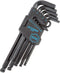 OEMTOOLS 24287 13-Piece SAE Hex Key Set, Long Arm Ball End Allen Wrench Set with Storage