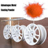 Powder Coating Powder - Perfect for Metal Surfaces, Car Paint, Building Materials, Steel Structures (Orange, 8 oz)