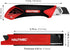 HAUTMEC 25mm Extra Heavy-Duty Utility Knife with 10pcs Blade set, Multi-Purpose Snap-off Box Cutter, Ratchet-lock Mechanism, Reinforced Fiberglass Handle HT0251-KN by HAUTMEC