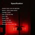 2 Pack, 0.5W Red Night Lights Plug in Red Light Night Light with Dusk to Dawn Sensor, Auto On/Off LED Night Light Plug
