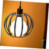 Zerodeko European and American Iron Simple Chandelier, Vintage Industrial Metal Wire Cage Lamp Shade