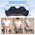 Eozier 6in Seat Cushion for Hip Coccyx Pressure Relief, Thick Extra Large Ergonomic Memory Foam Cushions for Sciatica