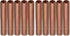 10PK TIG Collets 13N24, 1/8" & 3.2mm for TIG Welding Torch 9, 20, 25 Series