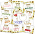 Sunflower Open When Envelopes, 13 Envelopes for University College Student Gifts, Long Distance Relationship