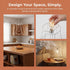 E27 Bulb Multi-Functional Lampshade Frame for Diy Wire Lamp Shade Stand Compatible with Table Lamps and Pendant Lights