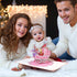 Pop-Up Congratulations Card for New Baby Girl