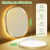 12 Inch 1800K, 3000K/4000K/6500K Dimmable zemty LED Ceiling Light with Night Light Fixture with Remote Control, Low