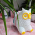 Owl Sticky Note Dispenser – Cute Rotating Animal Pop-up Note Holder with Pen Holder for Desk Home Office, 3x3 in