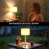 FUYO 7 4000mAH Dimmable Shower Lamp Waterproof Warm White & Colors, Battery Powered Lamp Cordless with Remote