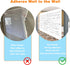 Nortix White Board Wallpaper, 3 ft x 4 ft Super Sticky Whiteboard Contact Paper for Wall, Table, Doors
