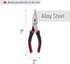 Mr. Pen- Needle Nose Pliers, 6 Inch, Long Nose Pliers, Needle Nose Pliers Tool, Pliers Needle Nose, Long Nose Pliers with Cutter, Wire Wrapping, Crafts, Jewelry Making Supplies by Mr. Pen