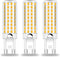 Dimmable G9 LED Bulb 3000K Warm White, T4 G9 6W Replacement for
