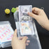 Plastic Envelopes, 10 Pack Poly Hook Loop Closure, Receipt Stickers Storage Holder Document Folders