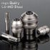 Topec Tap Socket Set, 2-Piece 1/2"DR x M13~M19 Adjustable Tap Chuck Tool with Adapter