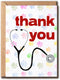 EdgarGifts Funny Thank You Card - Veterinary Card - Thanks Vet Card -