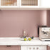 Countertops 15.7"118" Rose Gold Stainless Steel Contact Paper Pink Peel and Stick Wallpaper Waterproof Brushed Metal