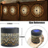 Generic (1PCS) Decorative Solar Mandala Lights, Solar Mandala Lights Outdoor, Mandala Theme Waterproof Fence Light