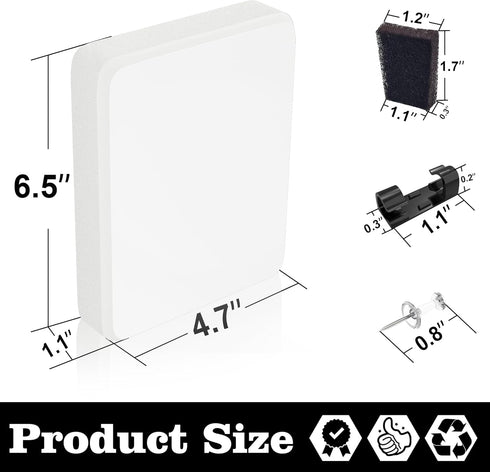 Transducer Mounting Plate, Marine-Grade Hardware Kit for Transducer Mounting