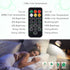 1 4 360 Rossesay Piece LED Wall Lights with Remote, Wall Sconces Lamp Rechargeable Battery Operated Bed Light