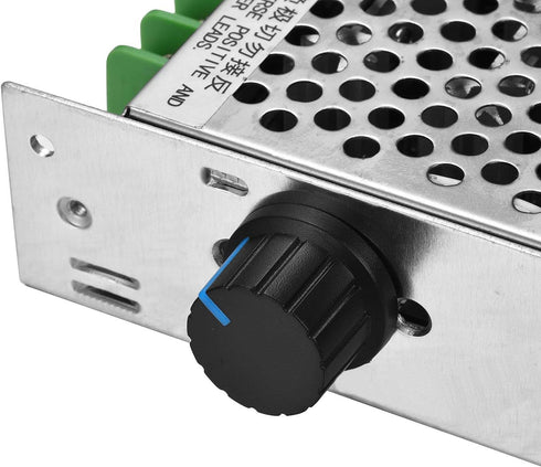 Greartisan 12V-80V 30A DC Motor Speed Controller - PWM Variable Speed Regulator Governor Switch with Speed Control Knob