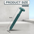Blulu 36 3 Inch Pcs Vinyl Shutter Fastener Window Panel Peg Lok Pin Pegs Screws Shutter Spikes Anchor (Forest Green)