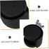 8mm Alipis Heavy Duty Heater Casters Swivel Caster Wheels for Rolling Cart for Refrigerator
