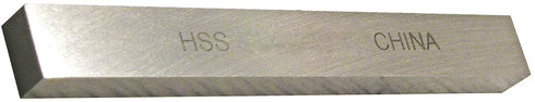 HHIP 2000-0220 HSS Steel Rectangular Tool Bit, 1/4" x 1/2" x 4"