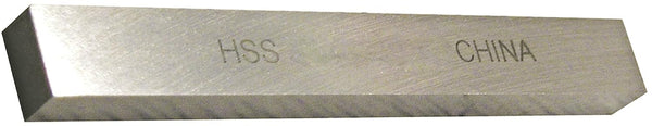 HHIP 2000-0220 HSS Steel Rectangular Tool Bit, 1/4" x 1/2" x 4"