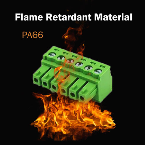 5 PCS 8 Pin 2.54mm Pitch Screw Terminal Block Connector for 26-18AWG, Pluggable Quick Male Plug