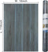 Peacock Blue Wallpaper Stick and Peel, 16x118inch Blue Wood Grain Contact Paper for Cabinets Waterproof