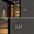 5 Inch House Numbers, Premium Quality ABS-Polymer, Backlit LED Illuminated Home Address Number