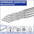 10 3/16 M2 Tondiamo Pcs Drywall Router Bits Drywall Rotor Tips High Speed Steel Cutting Bit Downward Router Cutout
