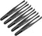 uxcell Plastic Anti-static Tweezers, Precision Flat Tip for Jewelry Craft, DIY Beauty, Electronics Repair Tool, 5 Pcs