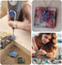Drilax Diamond Drill Bits for Glass, Sea Glass, Gemstones & Jewelry – 30-Piece Set (1mm, 2mm, 3mm)