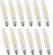 12 Pack LED Replacement Bulbs E12, T13 LED Light Bulbs for Outdoor