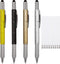 Zhanmai 4 Pieces Gifts for Men, 6 in 1 Multitool Pen Set with Refills, Dad Gifts from Daughter Son Wife
