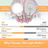 G25 Bulbs, Bulbs E26 2700K 60W Equivalent(5W), 500LM Non-dimmable,4Pack hansang LED Globe Light Bathroom Vanity Light