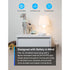 TP-Link Tapo Mini Smart Plug 15A, Wi-Fi Plug for Smart Home, Compatible with Alexa & Google Home, 4-Pack