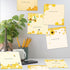 Bee Sticky Notes 9 Pieces, 3x3 Inch Cute Bee Note Pads for School Office Home Supplies