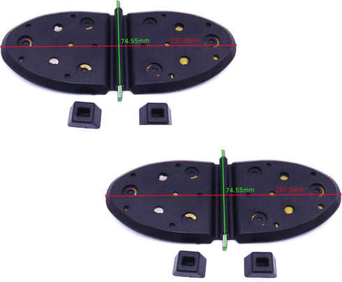 807166A1 V8 V6 1998 SouthMarine One Pair of Water Shutter Flapper kit for Mercruiser and Engines and Newer