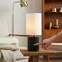 Dimmable Modern Cordless Table Lamp - Rechargeable Battery Operated Desk Lamp with Touch Control, Small Bedside Lamps