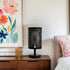 Peacock Style Bedside Lamp Black Metal Table Lamp Bedside Decorative Nightstand Lamp for Bedroom Living Room,Dining